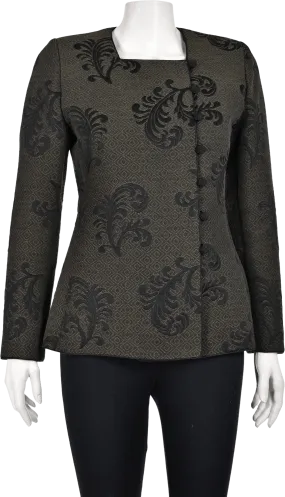 00's Jacquard Tapestry Evening Jacket by Mary McFadden