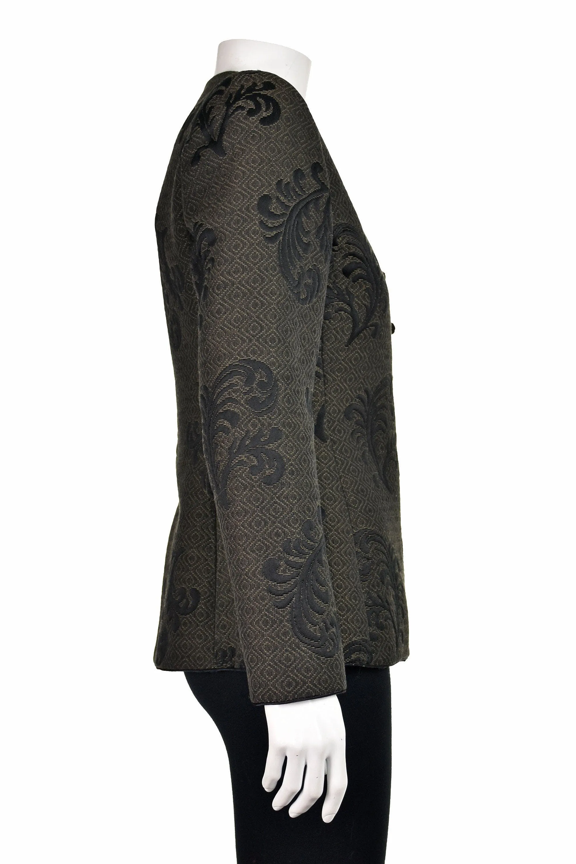 00's Jacquard Tapestry Evening Jacket by Mary McFadden