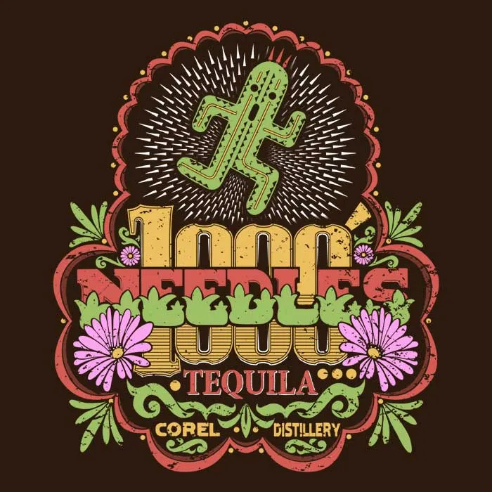 1000 Needles Tequila - Mousepad