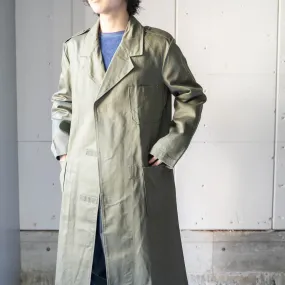 1970-90s Dutch military cotton work coat "dead stock"