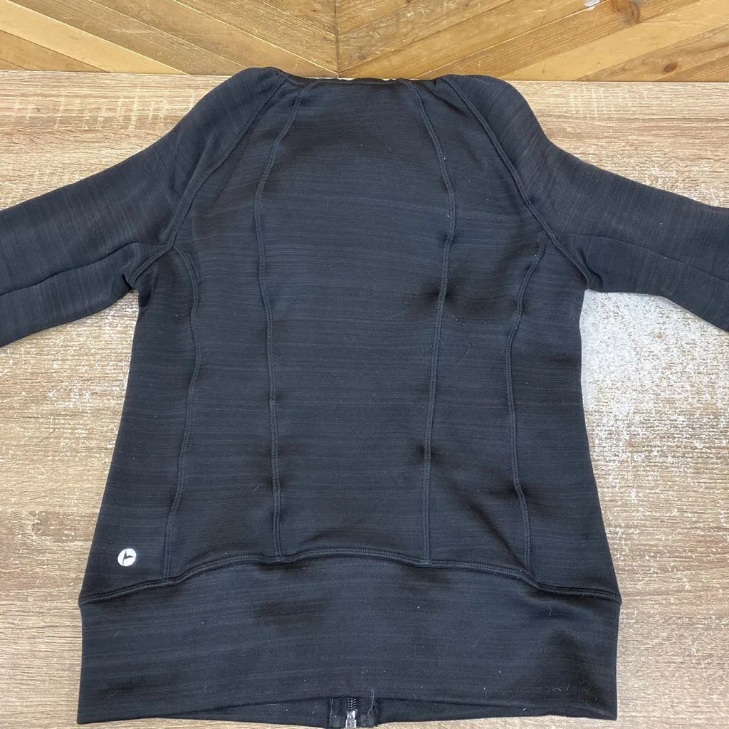 90 Degree - Kid's Zip-Up Hoodie - MSRP $40: Black-children-MD