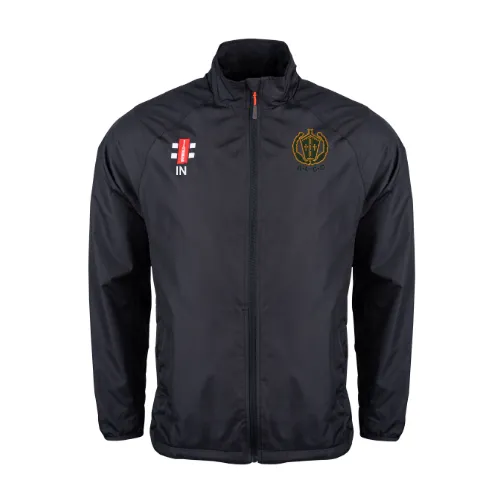 Abbots Langley CC  Adult's Black Velocity Rain Jacket-Senior (Initials)