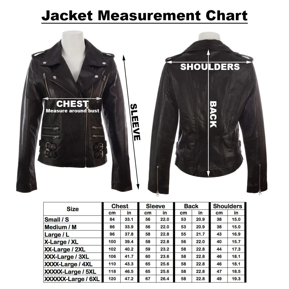 AGSM Women's Biker Jacket - Night