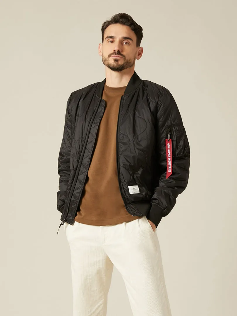 Alpha L-2B Quilted Bomber Jacket