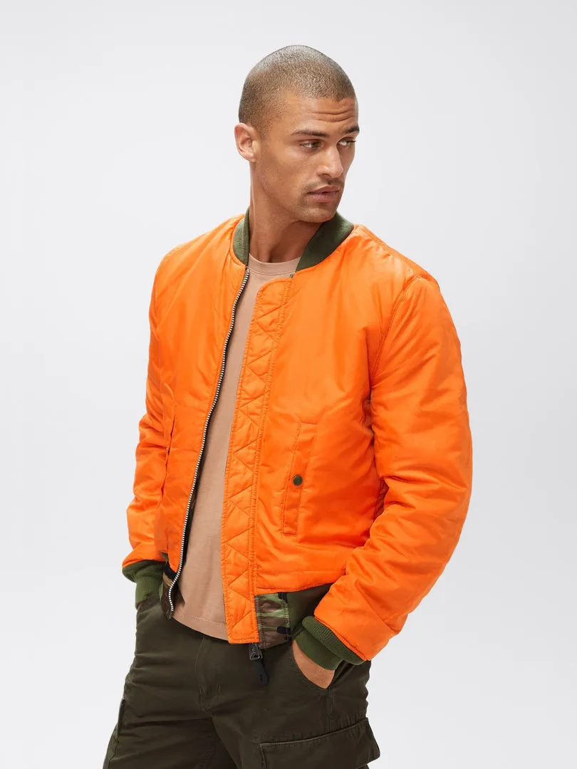 Alpha MA-1 Slim Fit Bomber Jacket