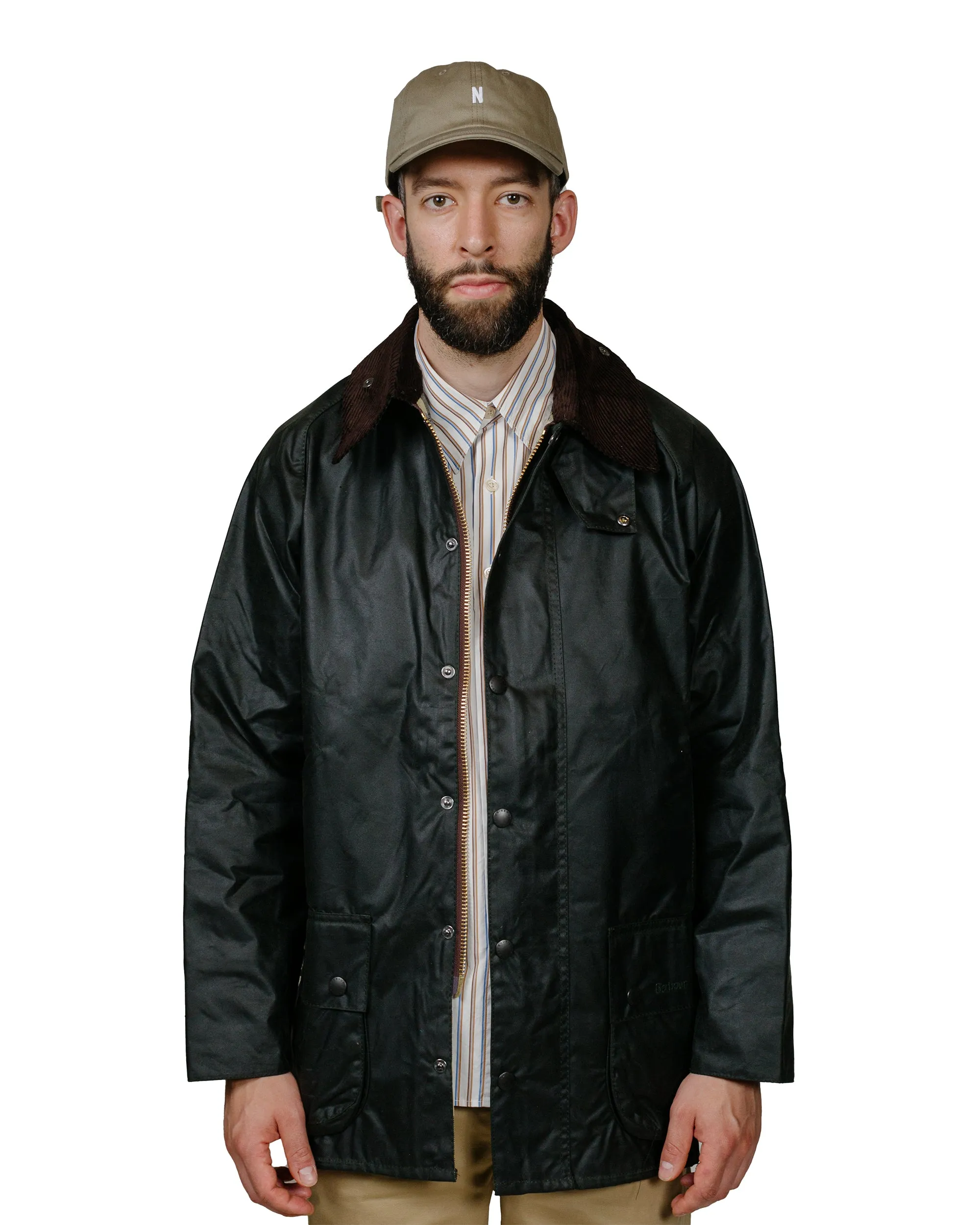 Barbour Beaufort Wax Jacket Sage