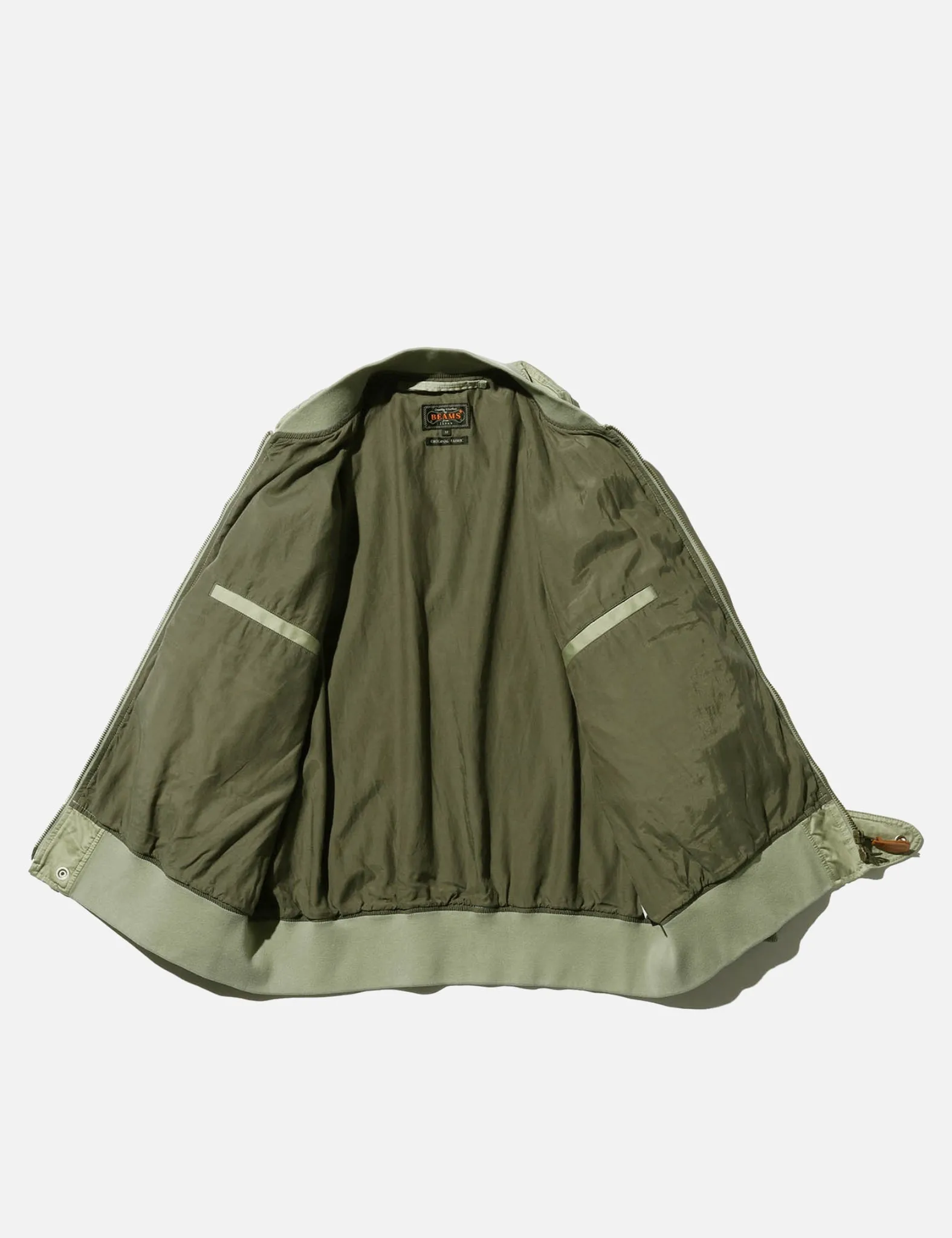 Beams Plus MIL Flight Bomber Jacket - Sage Green