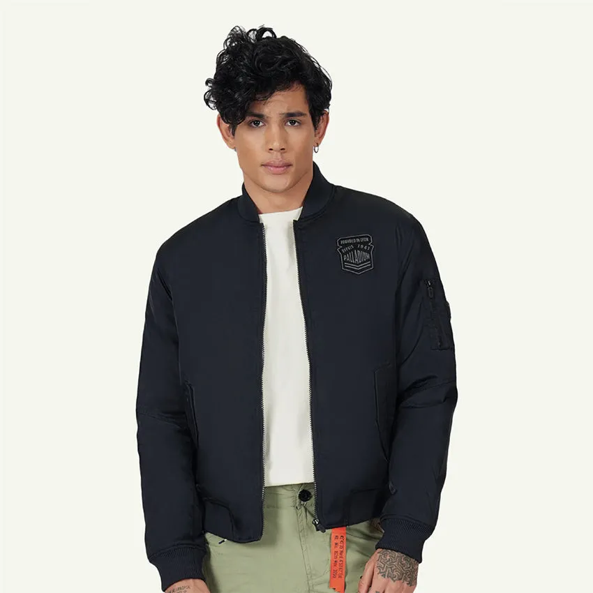 BOMBER JKT AVN PATCH MEN'S JACKET -  ANTHRACITE