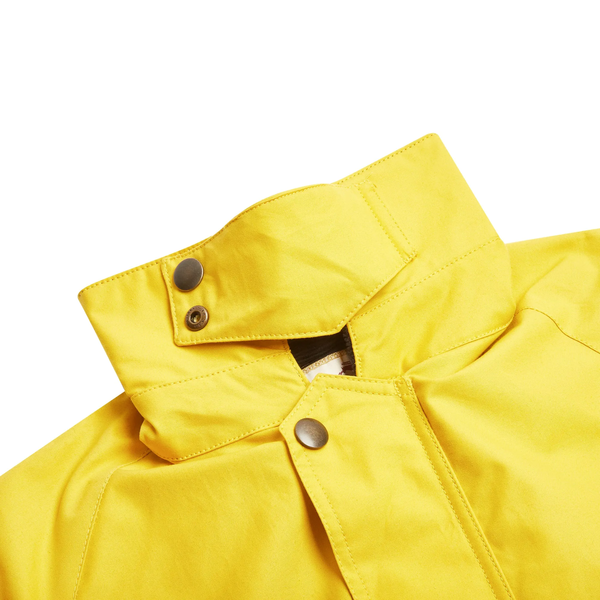 Burrows & Hare Trinity Wax Jacket - Yellow