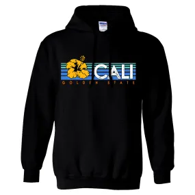 Cali Golden State Hibiscus Sweatshirt Hoodie