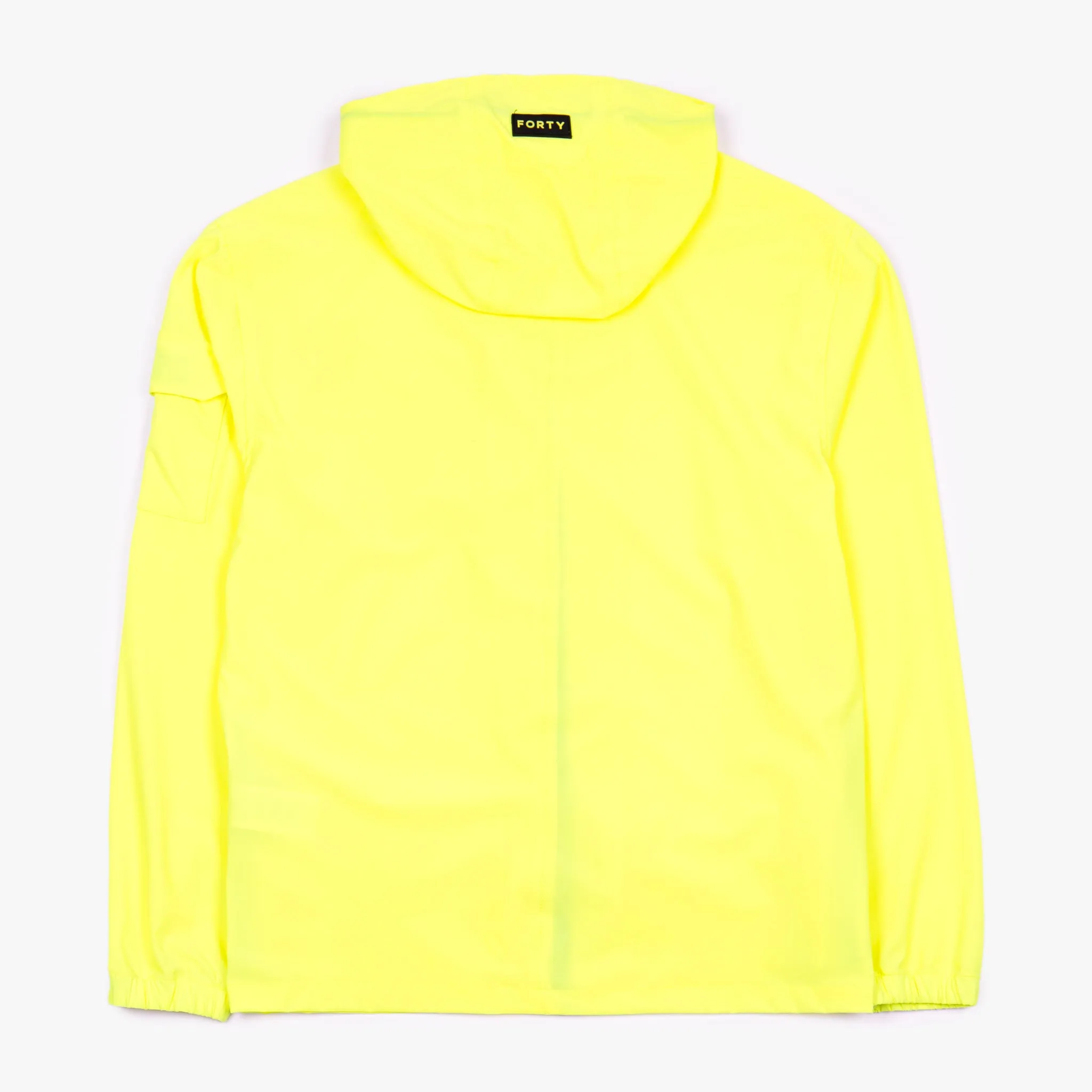 Callan Hooded Tech Overshirt (Neon Yellow)