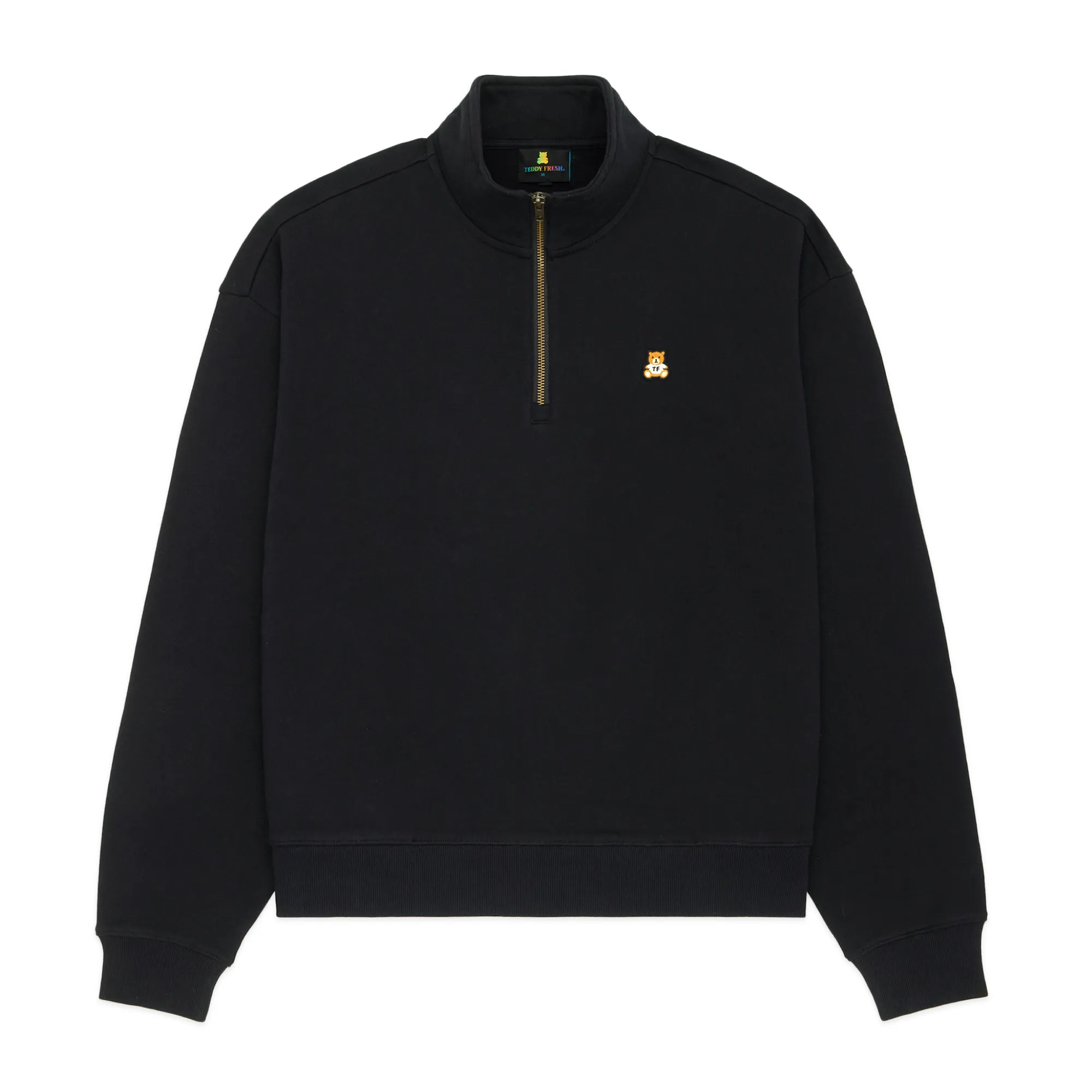 Classic Funnel Neck Zip Sweatshirt