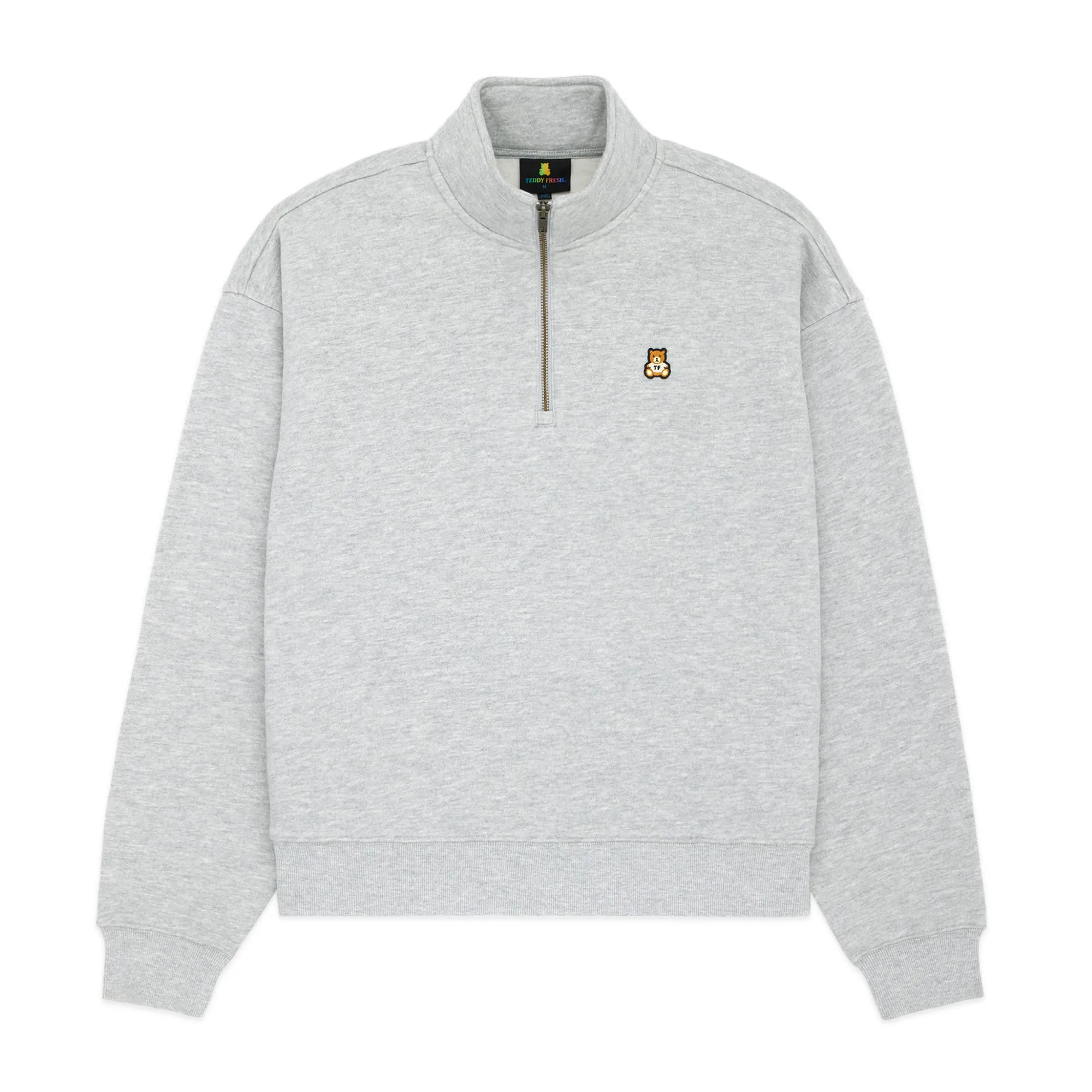 Classic Funnel Neck Zip Sweatshirt