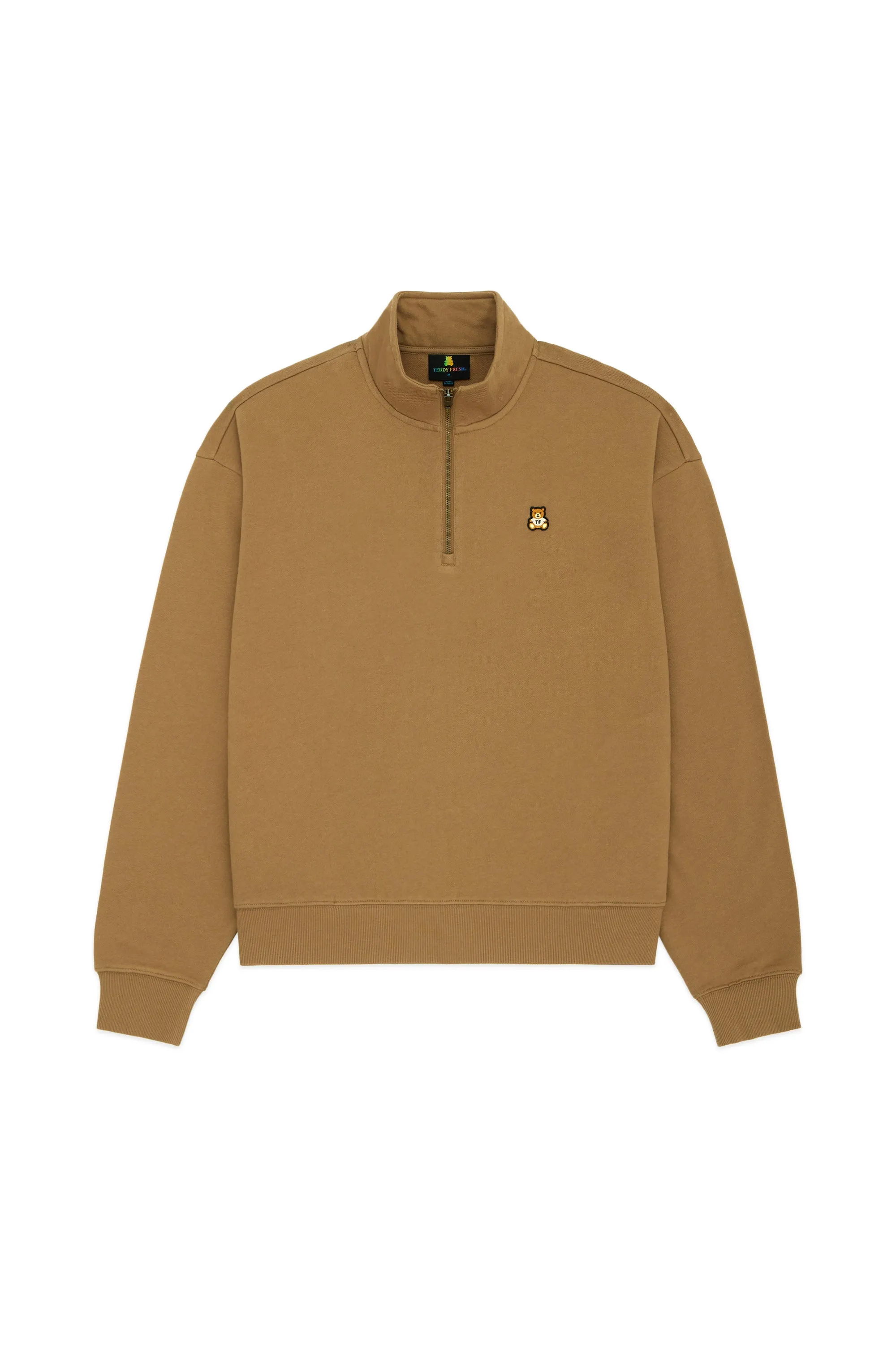 Classic Funnel Neck Zip Sweatshirt