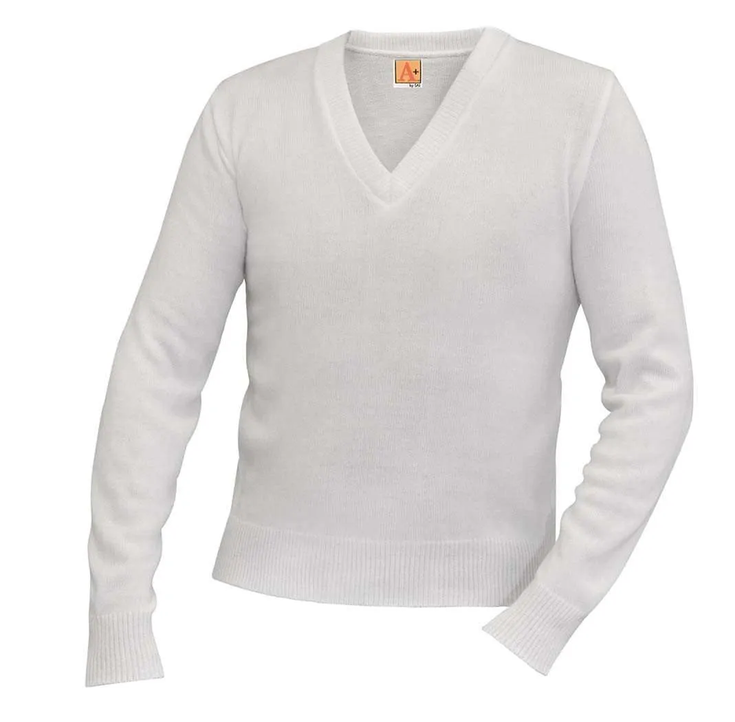 Classic V-Neck Long Sleeve Pullover