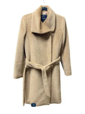 Coat Trench Coat By Talbots In Brown, Size: 8