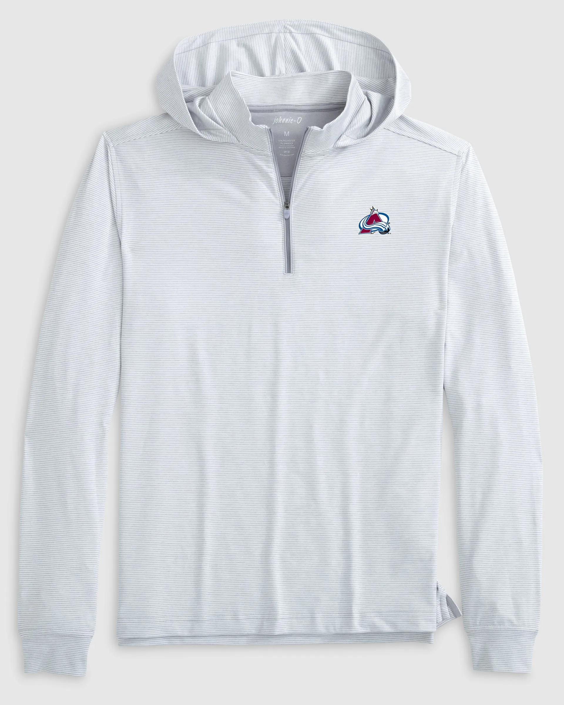 Colorado Avalanche Hybrid Performance 1/4 Zip Hoodie