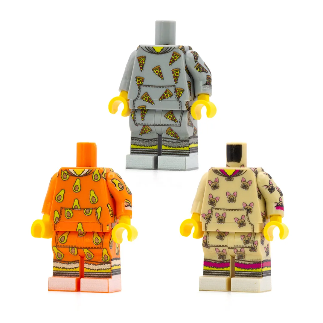 Comfy Hoodie  - Custom Design Minifigure Outfit