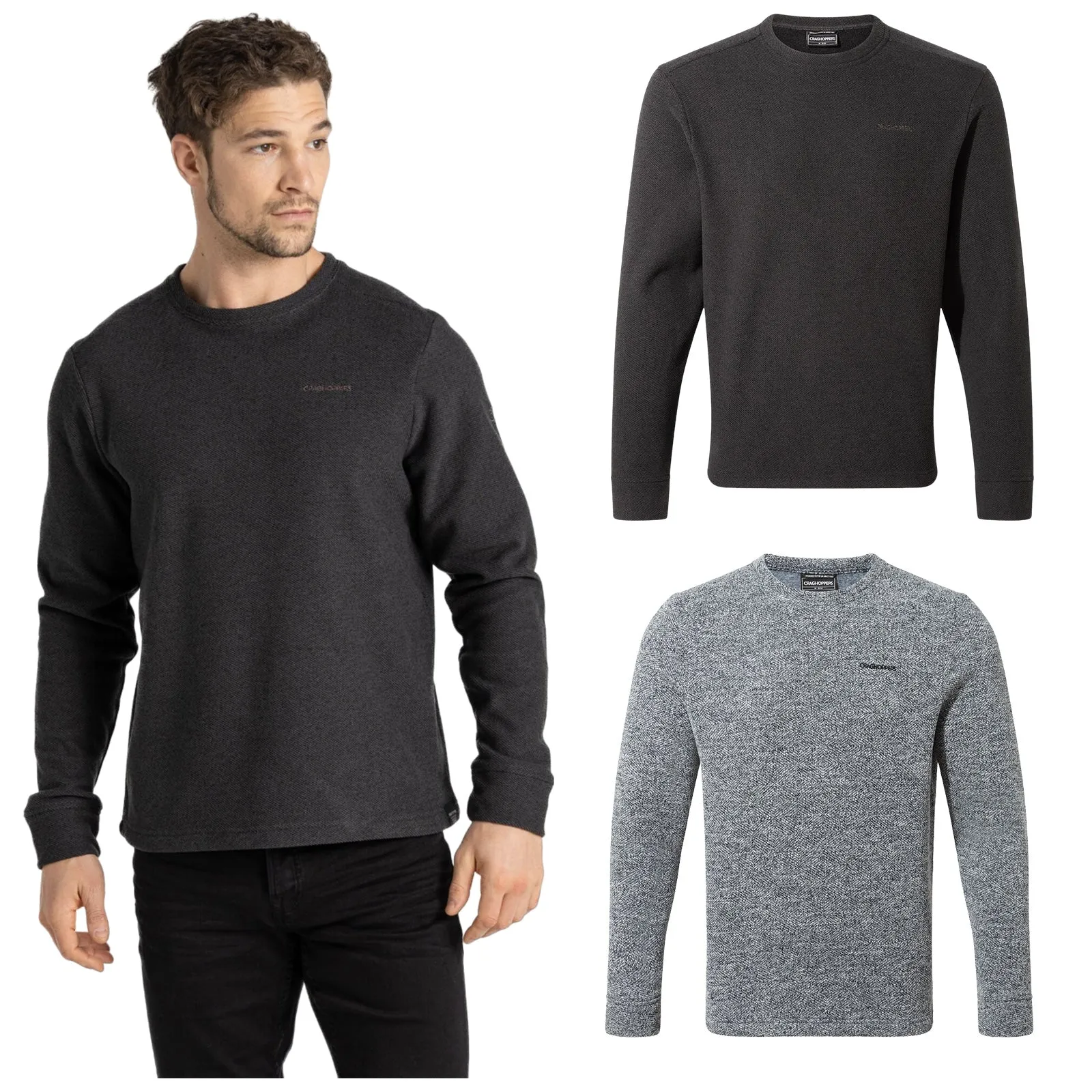 Craghoppers Mens Langdon Crew Neck Sweater