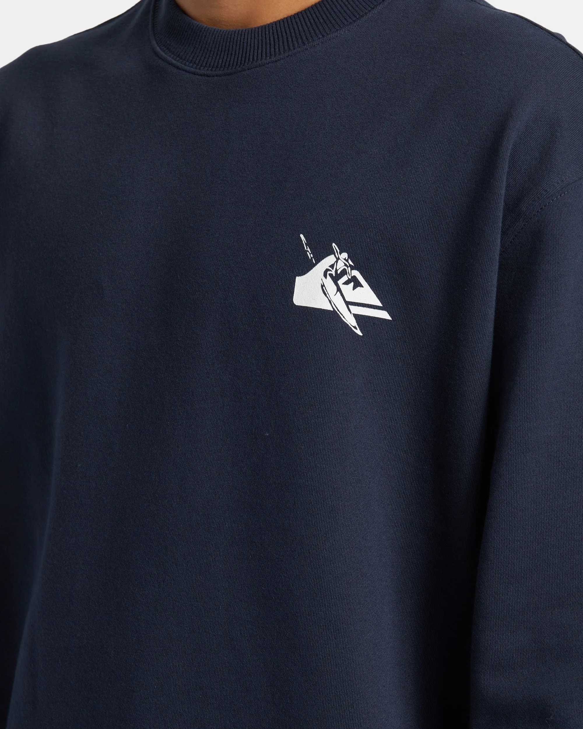 DNA Petroglyph Crewneck Sweatshirt - Dark Navy