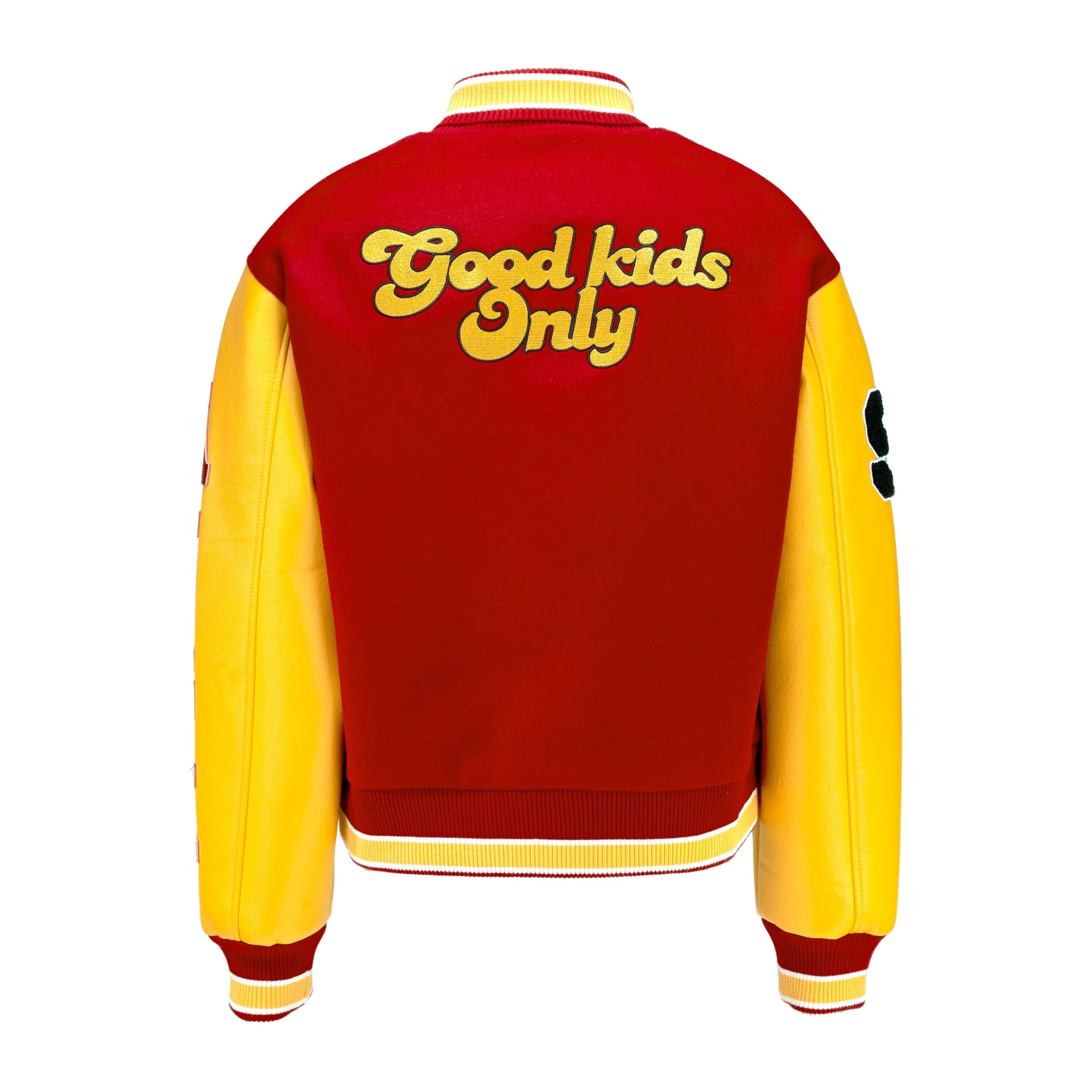 DONCARE (AFGK) "Number 99 Varsity Jacket" - RED