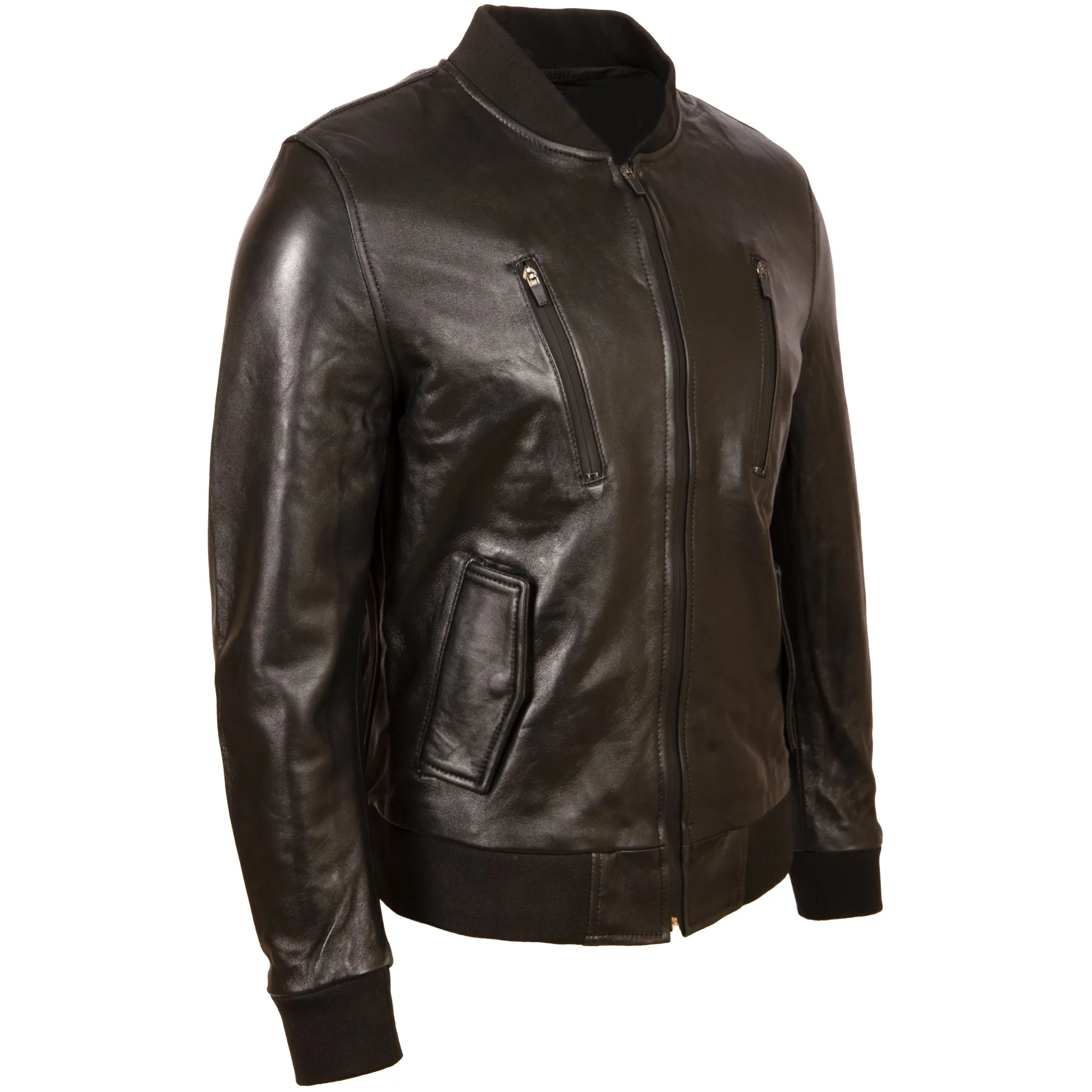 E0DB Men's London Bomber Jacket - Black