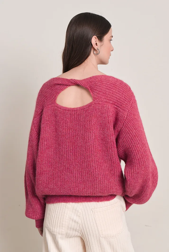 Emma Reversible Knit Sweater