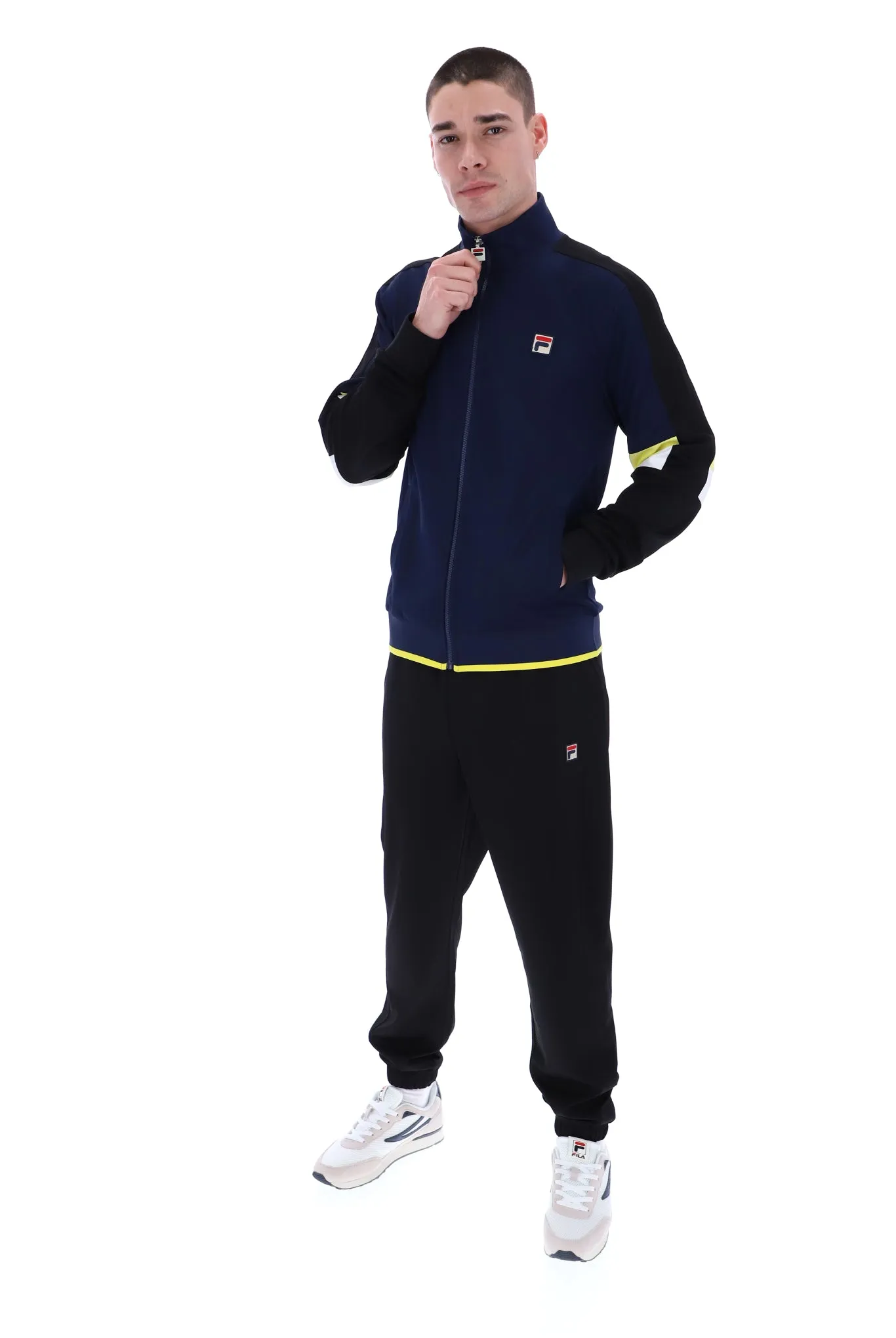 Fischer Colour Blocked Track Jacket