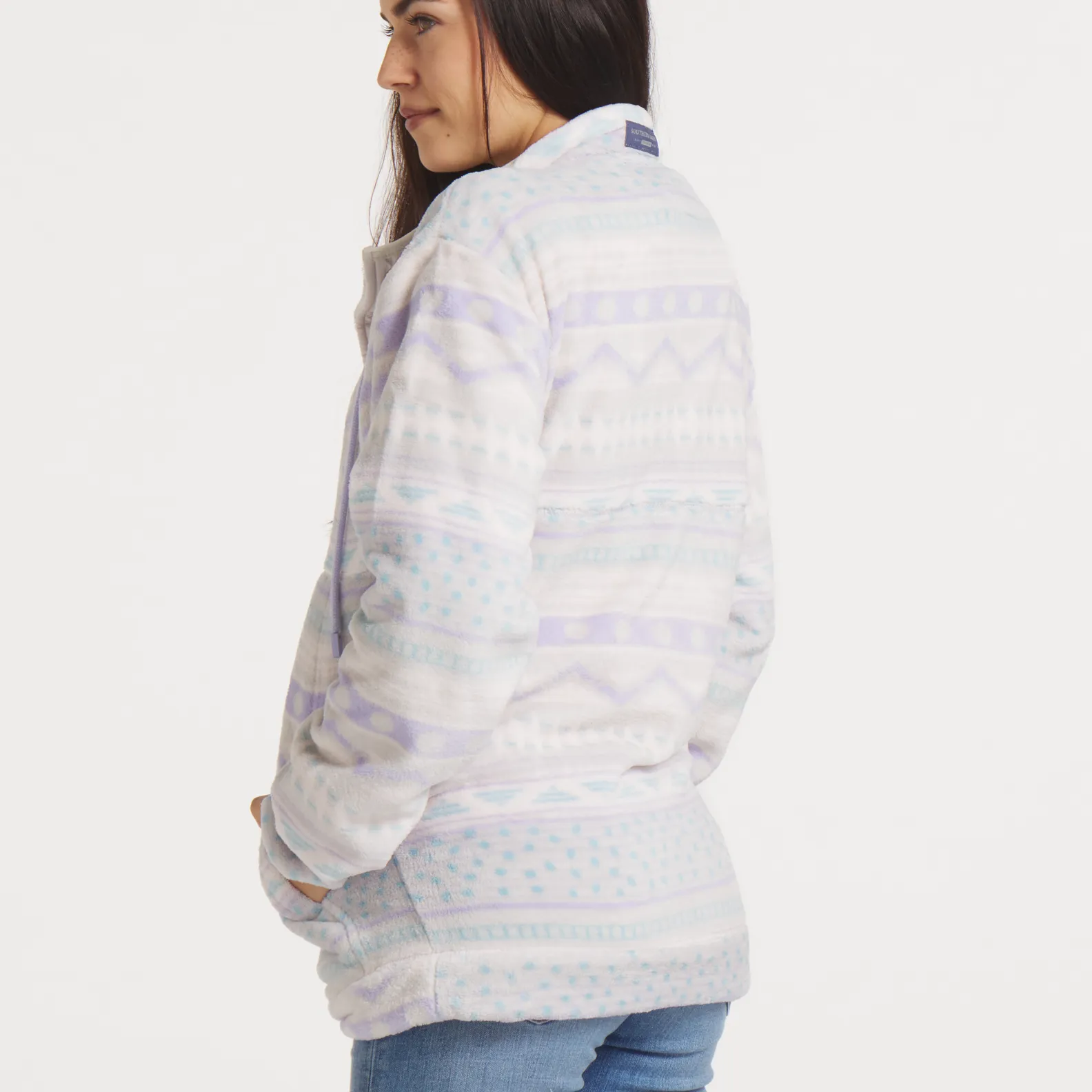 Four Corners Printed Pullover