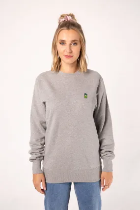 Gin Basil Smash | Bestickter Bio-Baumwoll Frauen Pullover