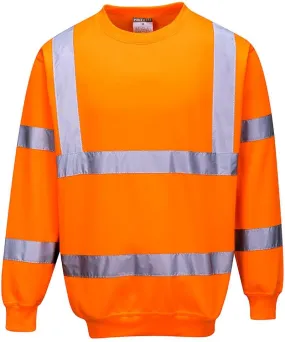 High-Visibility Sweater oranje