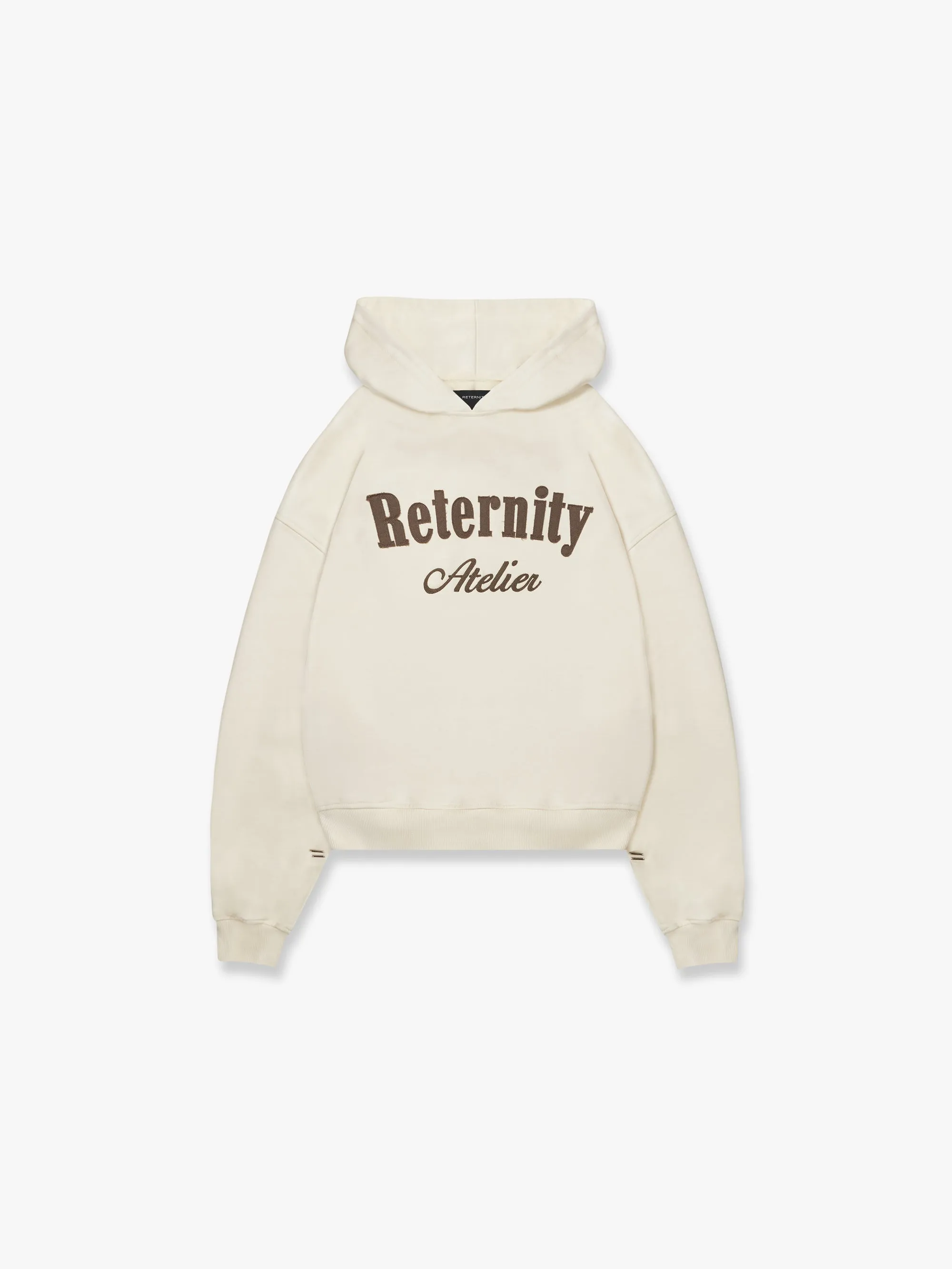 HOODIE ‘RETERNITY ATELIER’ - CREAM