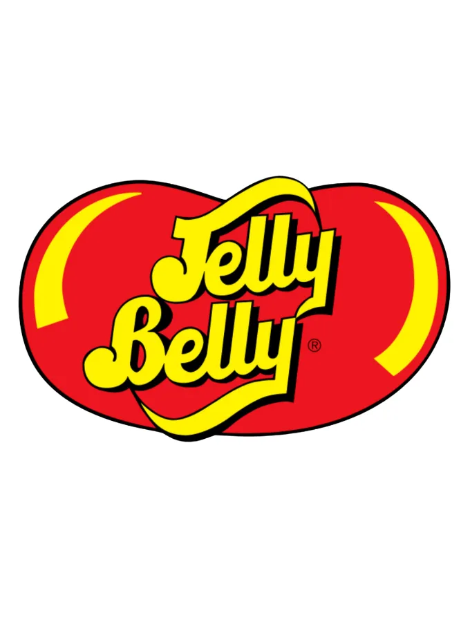 JELLY BELLY FITTED TEE - WHITE