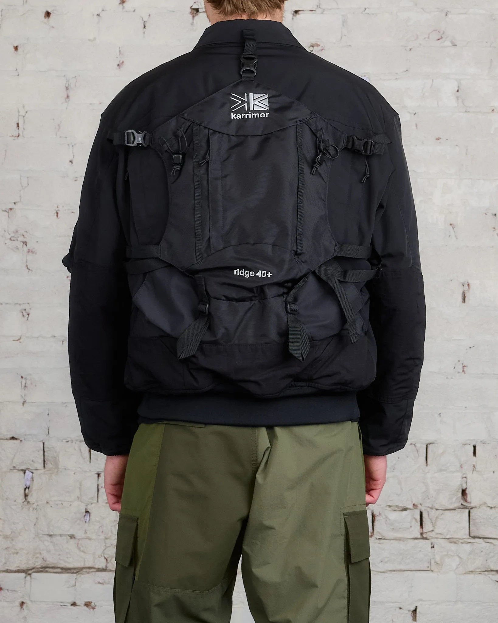 Junya Watanabe MAN Karrimor Poly-Oxford Jacket Black