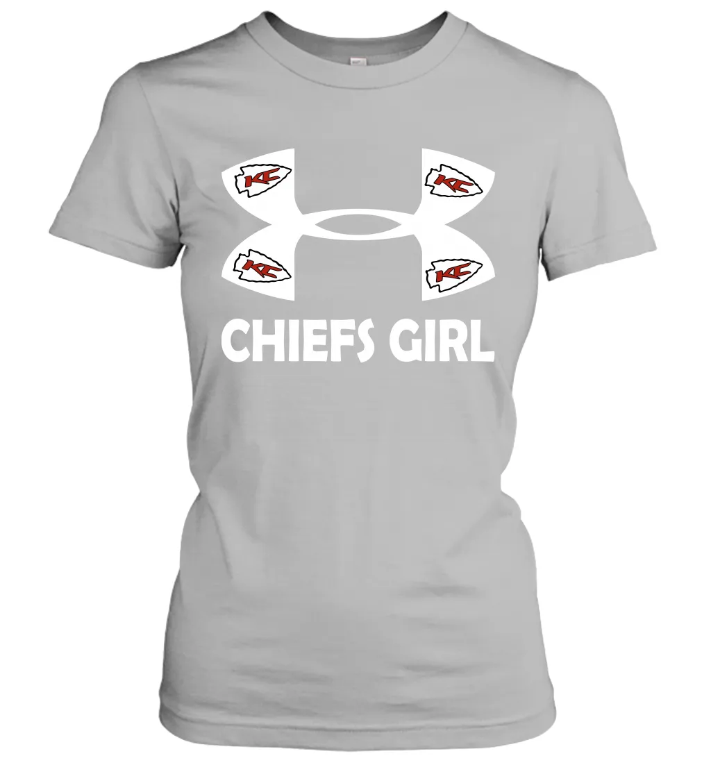 Kansas City Chiefs Girl Under Armour Football Short Sleeve