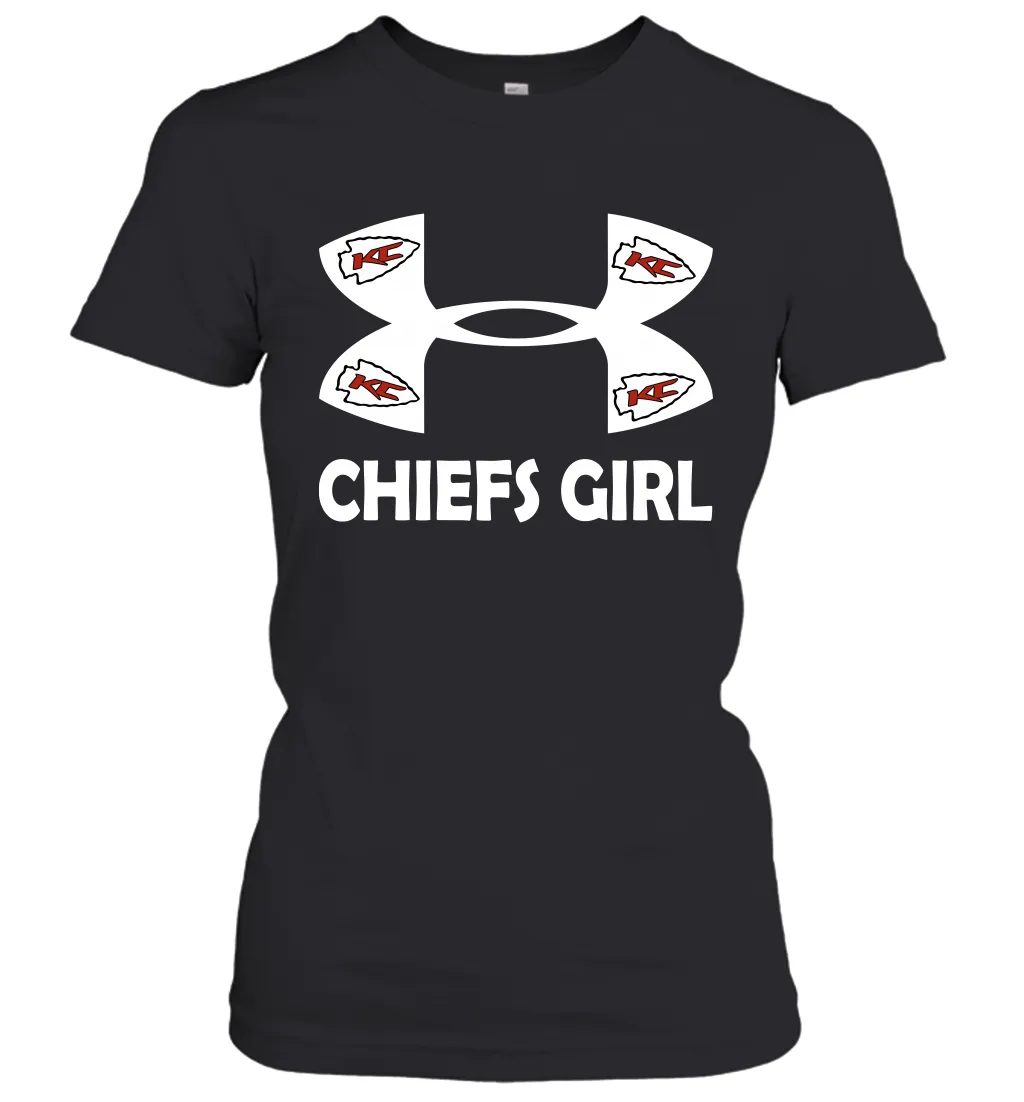 Kansas City Chiefs Girl Under Armour Football Short Sleeve