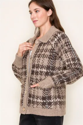 Morgan Printed Sweater Jackets - 2 Colors!