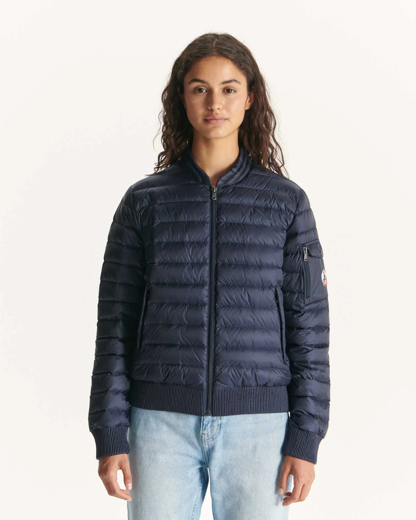 Navy Emmy lightweight Bombers jacket