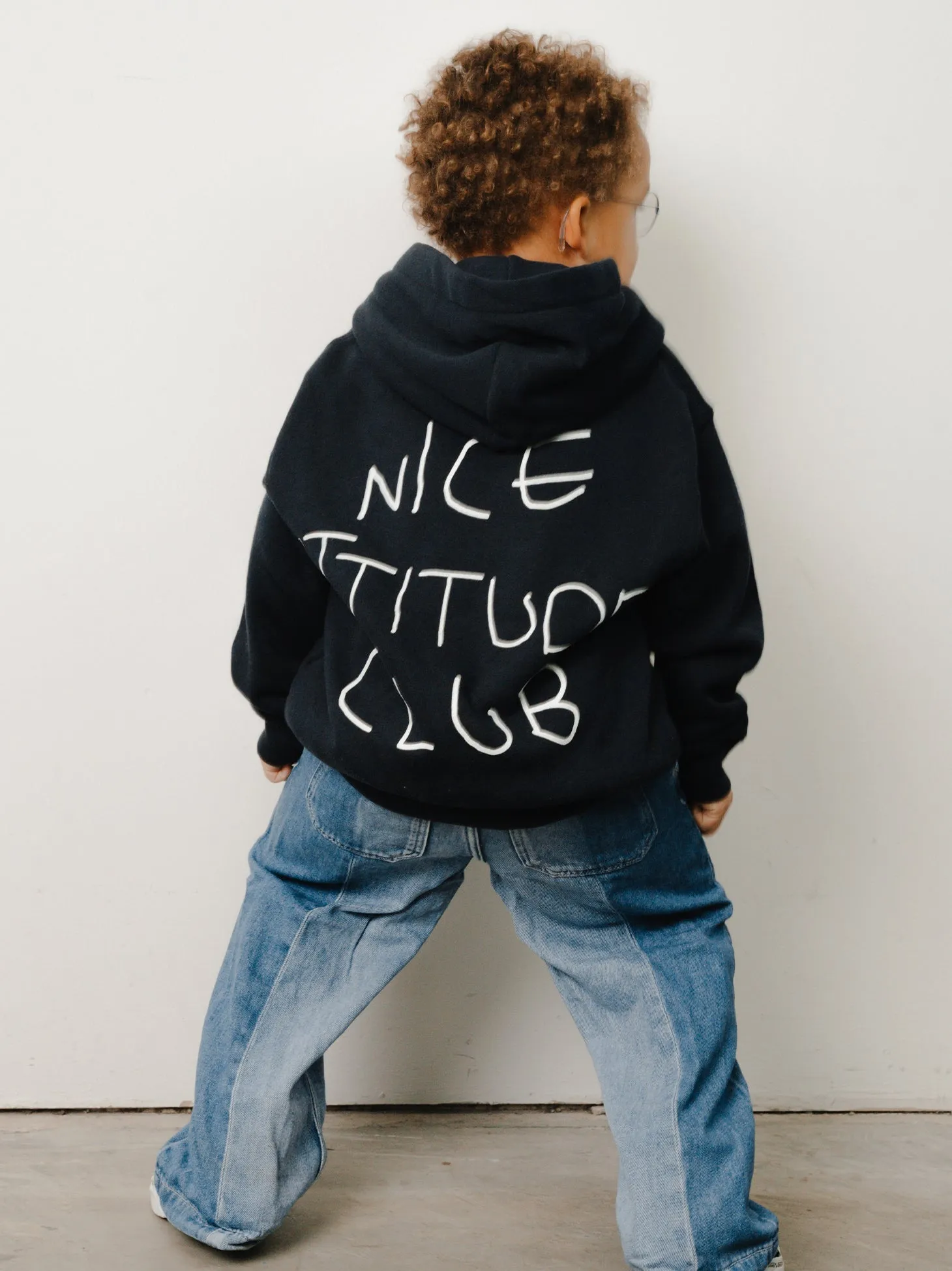 Nice Attitude Club Organic Oversize Kids Hoodie