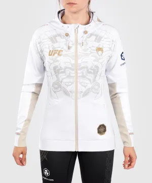 Noche UFC By Venum Authentic Fight Night Women’s Walkout Hoodie - White