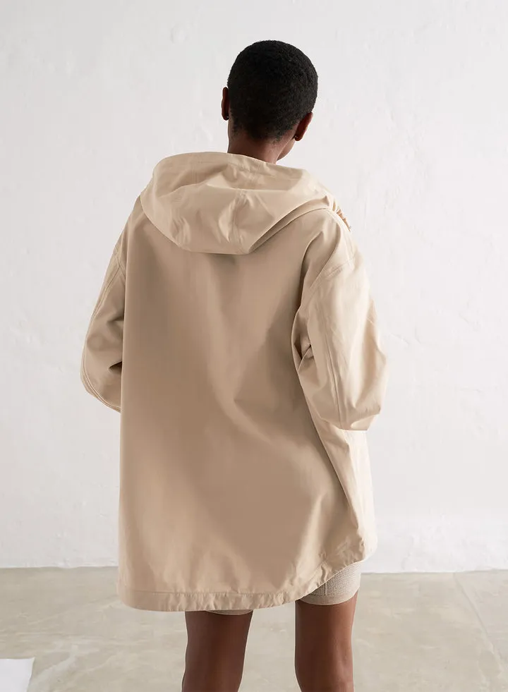 Oversized Anorak - Beige