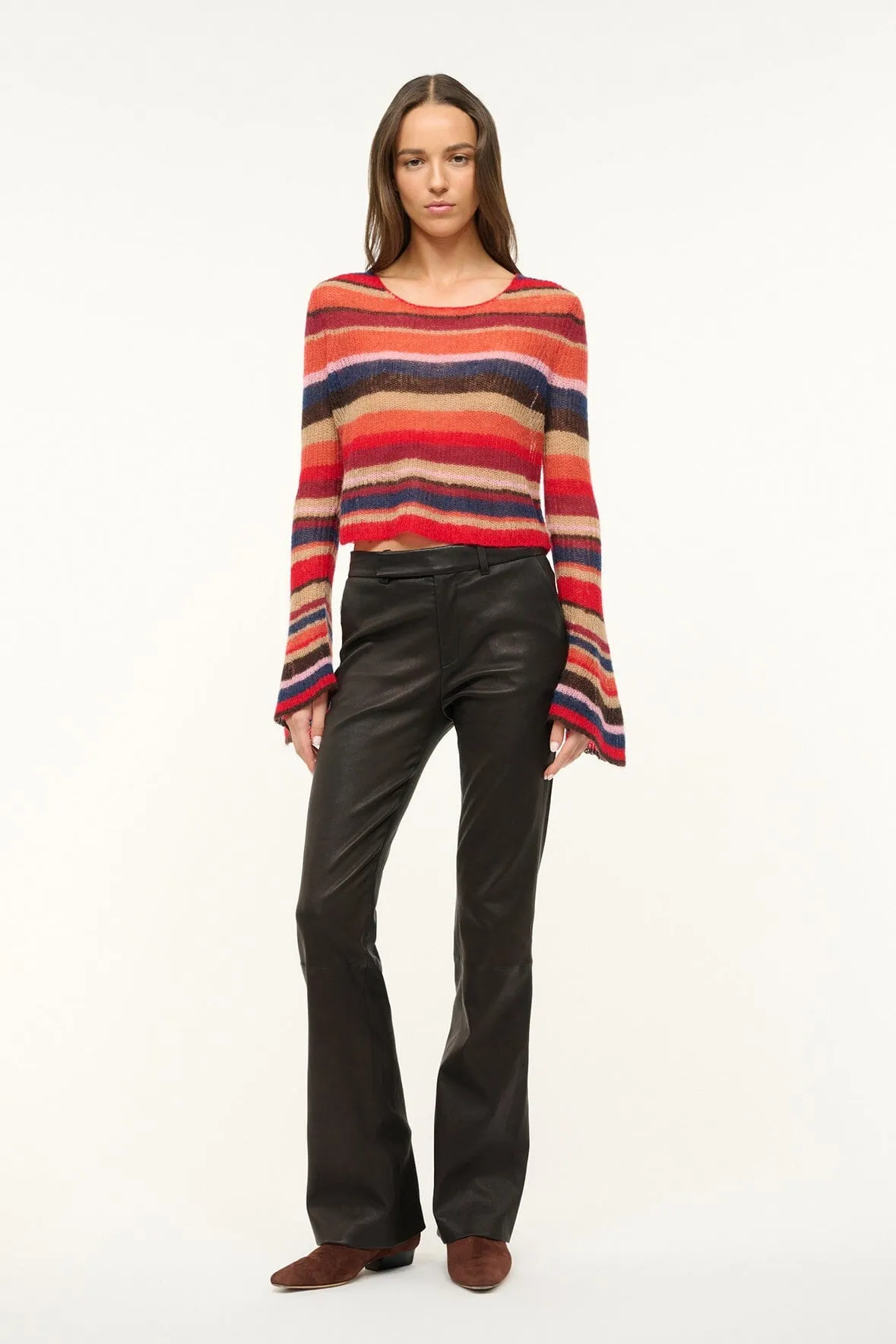 PARKER SWEATER | AUTUMNAL FADED STRIPE