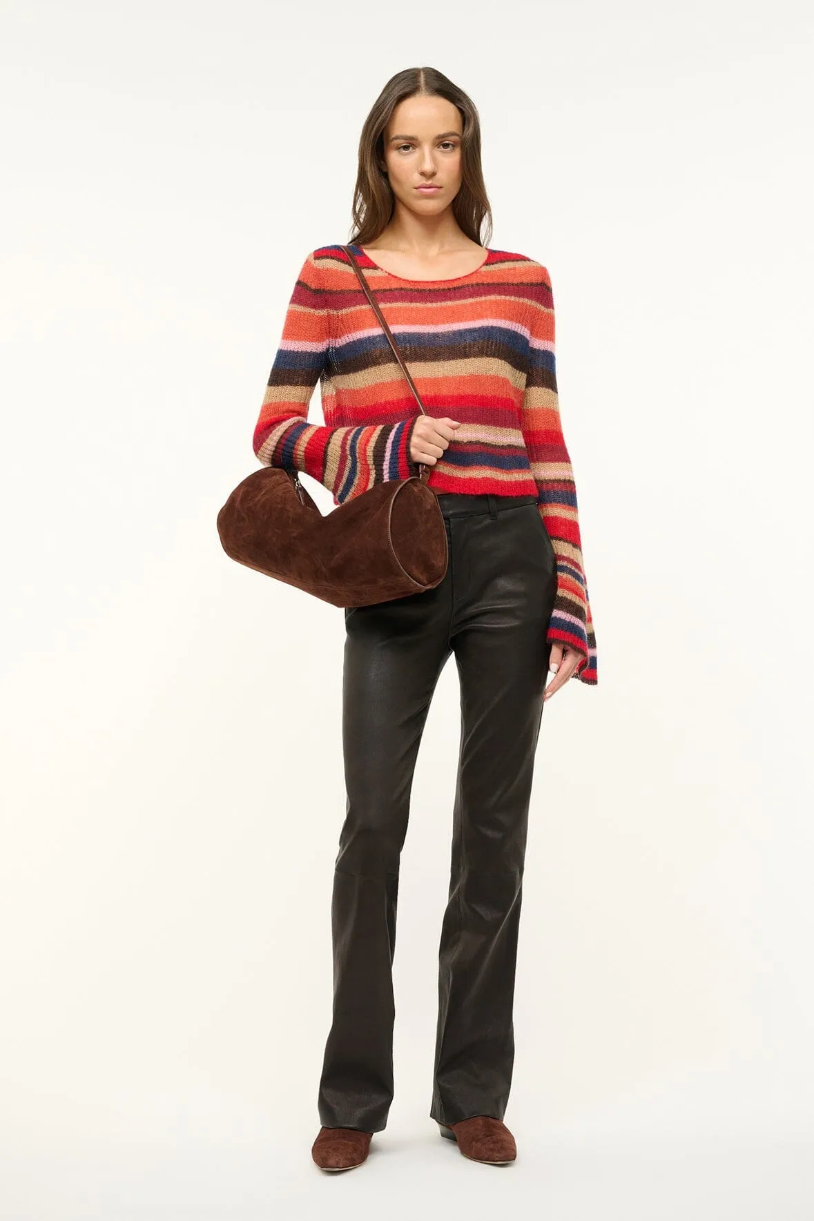 PARKER SWEATER | AUTUMNAL FADED STRIPE