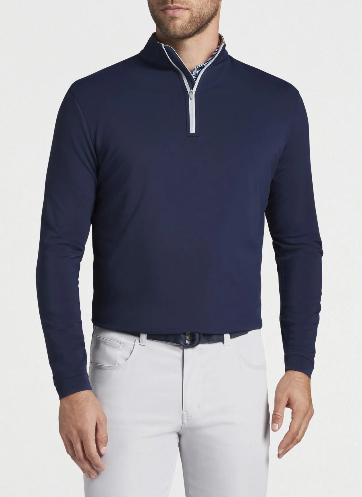 Peter Millar Perth Stretch Loop Terry Quarter-Zip