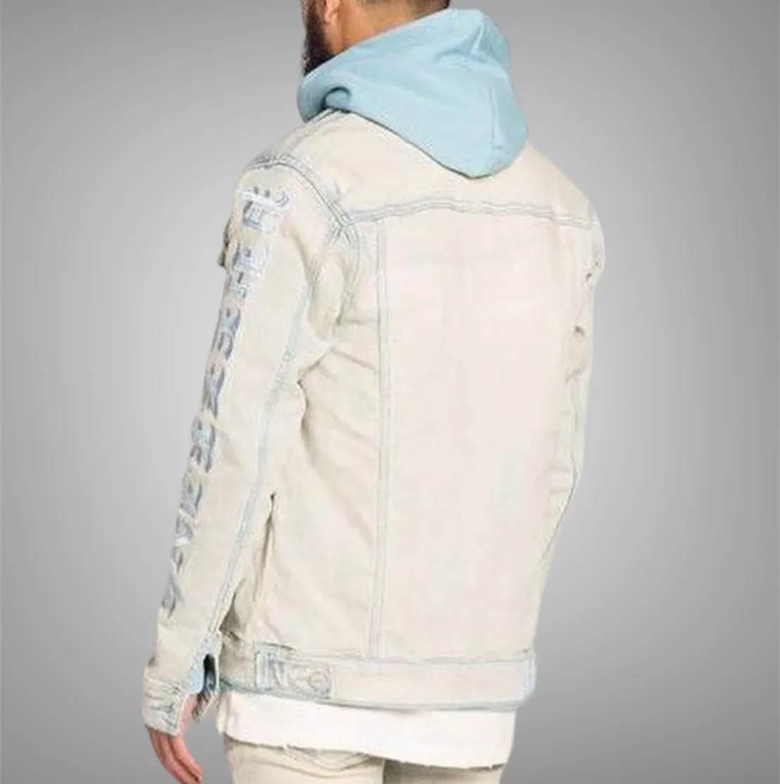 Pheelings Against All Odds Denim Jacket PH-FA22-52 Light Blue