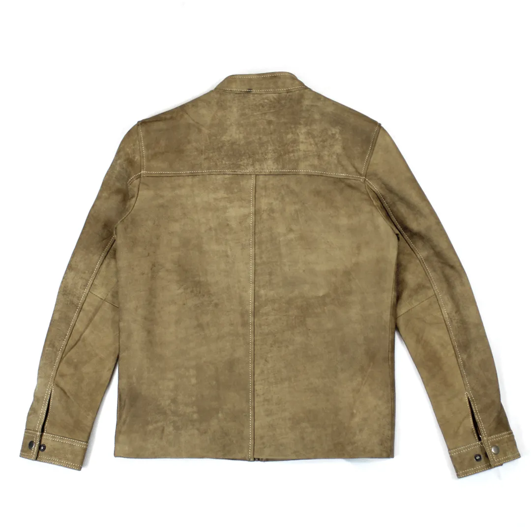 POINTER Light Tan Leather Jacket Modern Fit