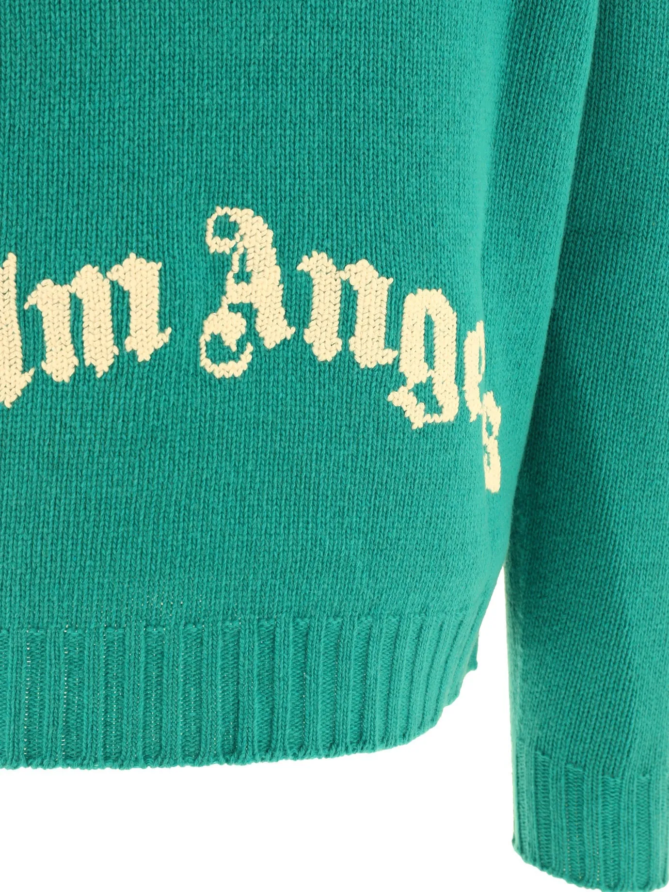 "CURVED LOGO" SWEATER