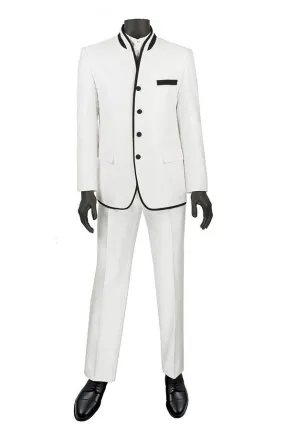 "Darius" White Tuxedo (2-Piece Set)