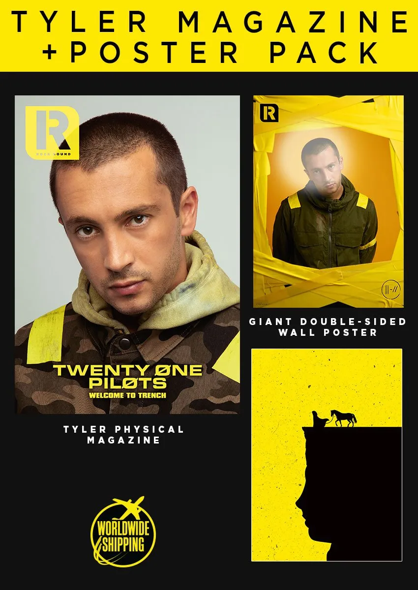 Rock Sound Issue 244.1 - Twenty One Pilots Tyler Magazine   Poster Pack