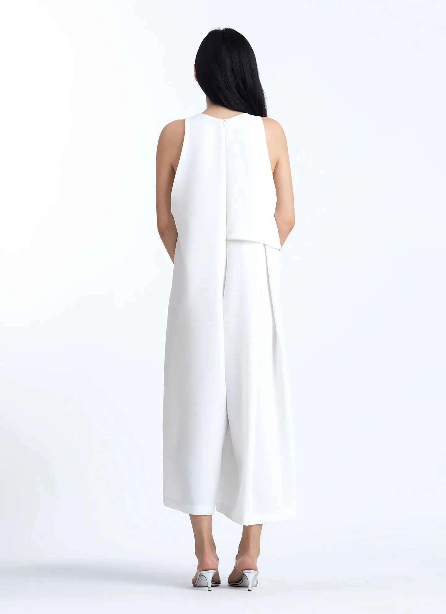 Saccha Layered Onesie - White